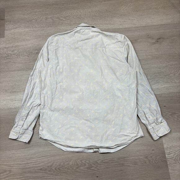 Rare KIDROBOT Nautical Anchor Sea Ahoy Button Up Shirt Men's XL - Picture 3 of 14